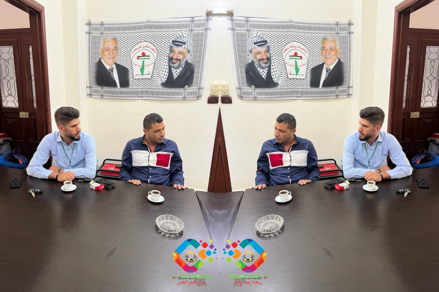 المدير التنفيذي سامر اصلان لجمعية HELP DUNYA الألمانية يزور اللجان الشعبية الفلسطينية في لبنان*